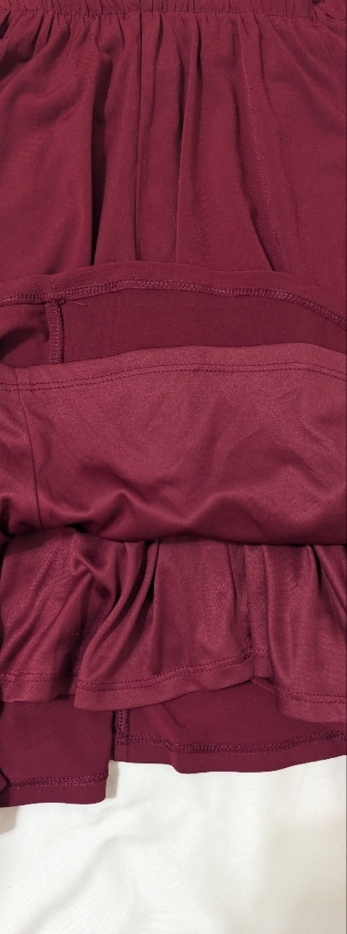 NWT Express Sleeveless Cutout Mini Dress, Color Wine Size S/P - Picture 8 of 15